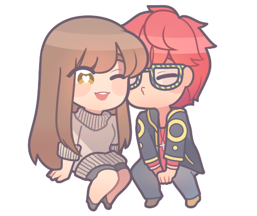 Commission for @pwoo! (*´艸`*) MY FAVOURITE SHIP IN THE ENTIRE GAME TBH..