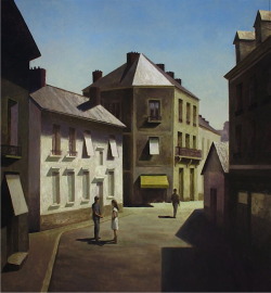 peira:  journalofanobody: Marc Chalmé (b.1969):  La rue (not dated) 