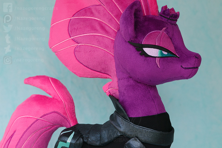 nazegoreng: Handmade Tempest Shadow Plushie I adore how this girl came out. What