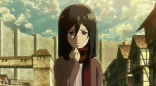 micasaas:little mikasa smiling is everything I can’t MY PRECIOUS BABY GIRL