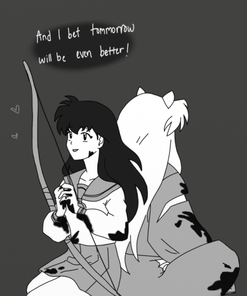 artingwithannie:watching all of hamtaro and inuyasha back to back was one of the best choices I’ve m