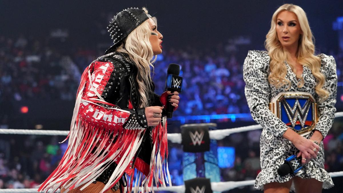 WWE Women 🌼 — Toni Storm and Charlotte Flair:Friday Night