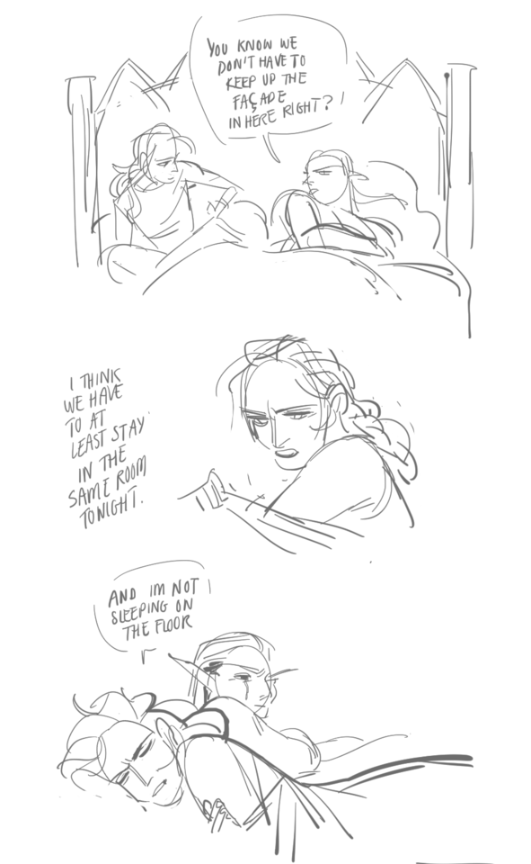 Ok So Sylvaina Political Marriage Au. They Both Agree To Unite Their Factions And Bring Peace. Its Supposed