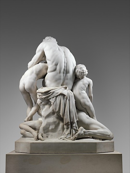 hismarmorealcalm:Jean-Baptiste Carpeaux (1827–1875) Ugolino and His Sons 1865–1867 Saint-Béat marble