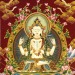 mahayanapilgrim:Avalokiteshvara, Chaturbhuja (Tibetan: Chenrezig). The All Seeing