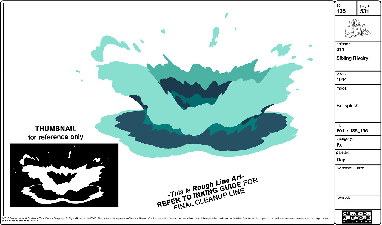 brandonwuart: I was super excited that I got to do the model sheet for Raymond in “Sibling