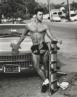 malesinphotos:  A member of the Outrigger Canoe Club, Waikiki, Hawaii, 1982 | ph. Bruce Weber