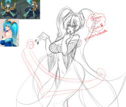 SONA WON!!Streaming her now in Picarto <3