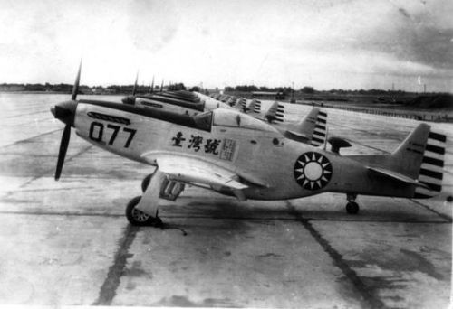 british-eevee:P-51 Mustang fighters of the Republic of China Air Force, 1953.