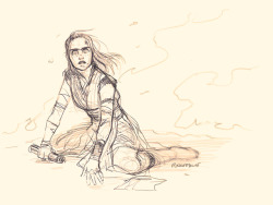 shimmercatt:  chiinacatt: they take and they take and they take sketched this before tlj, has new meaning to me now, RIP 