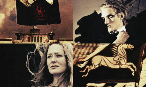 A Harry Potter/ASOIAF AU  2014. The horrors of the second war against Voldemort lie almost forgotten