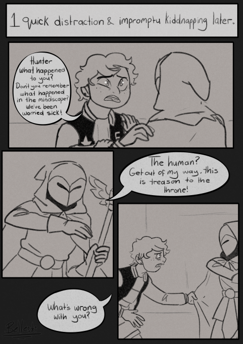 belleski: out with the old,,,a quick comic based on last weeks episode and wether belos is going to 