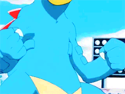 ap-pokemon:  #160 Feraligatr - Intimidates its foes by opening its huge mouth.