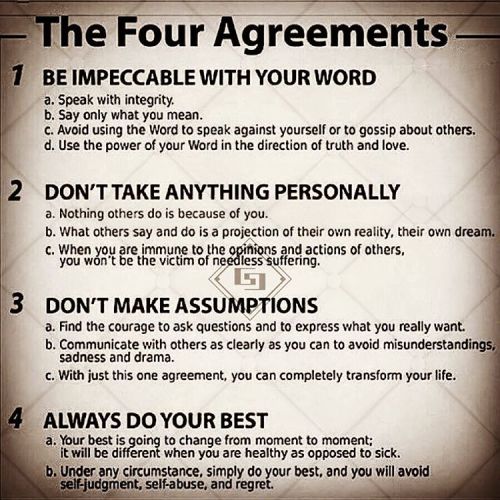 gentlemansessentials: The Four Agreements #lifestyle #motivation #inspiration #success #daily #virtu