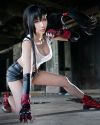 Porn piratepress:Hane Ame as Tifa Lockheart photos