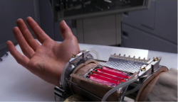 techcrunch:  Synthetics startup Ras Labs is working with the International Space Station to test “smart materials” that contract like living tissue. These “electroactive” materials can expand, contract and conform to our limbs just like human