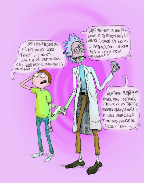 nearshotarts:The floodgates have opened. Here come Rick and Morty 1000 years, Rick and Morty.com