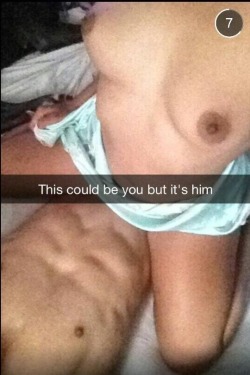 hotlatinmilitarycpl:cheatonmealready: Youd gotten at least 15 snapchats from your girl while you were away on business. They all said the same thing, but each was of a different guy. You were gone for three days. Thats 5 guys a day! Not like your sissy