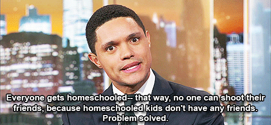 stephencolbore: Trevor competes with Fox News for most asinine solution to gun violence 