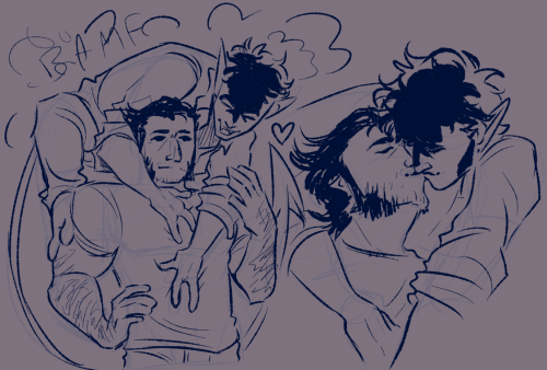 Silly X-Men Who Are In Love Doodles