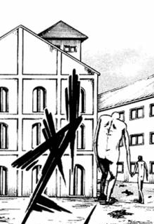 captain-fucking-levi: tippysaurusrex:  dusklights:  So I was rereading SNK once more and I found two titans holding hands during the whole breach of wall maria arc. I thought it was pretty sweet so here you go ಠ_ಠ   They were people, once.  that