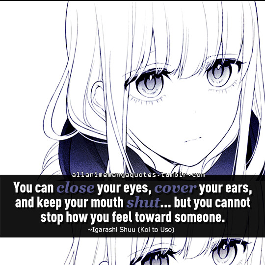 The Source Of Anime Quotes Manga Quotes