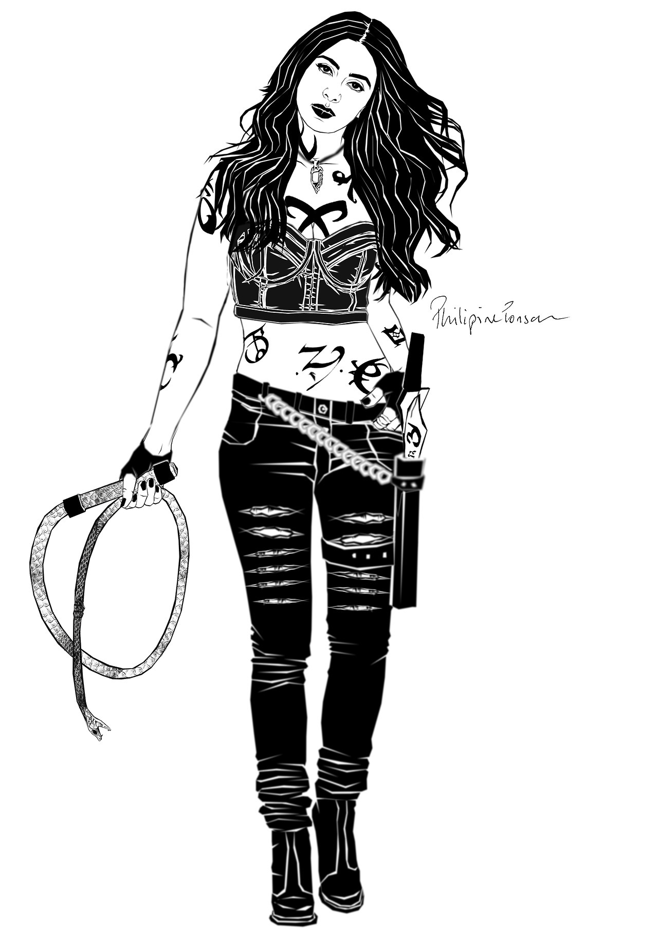 Phil Draws Fan Arts Isabelle Lightwood Teaser