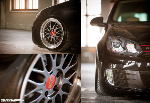 ferrarimike458:  Volkswagen MK5 Jetta on BBS LM128 wheels. Front-end conversion: Front panels from a MK6 2009 GTD. GTD front bumper. MK6 hood. MK6 GTI grill. MK6 Jetta Sportwagen fenders. | Photos by Santtu Kilpinen - STANCENATION.
