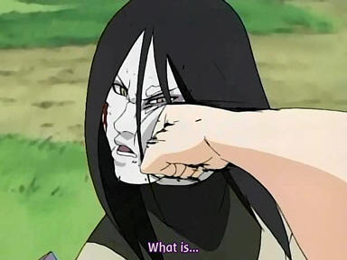 kouha:  i have a folder entitled “orochimaru being punched by tsunade” on y computer and this isnt even all of them.  i cant fit all of them into a single photoset.  theres so many 