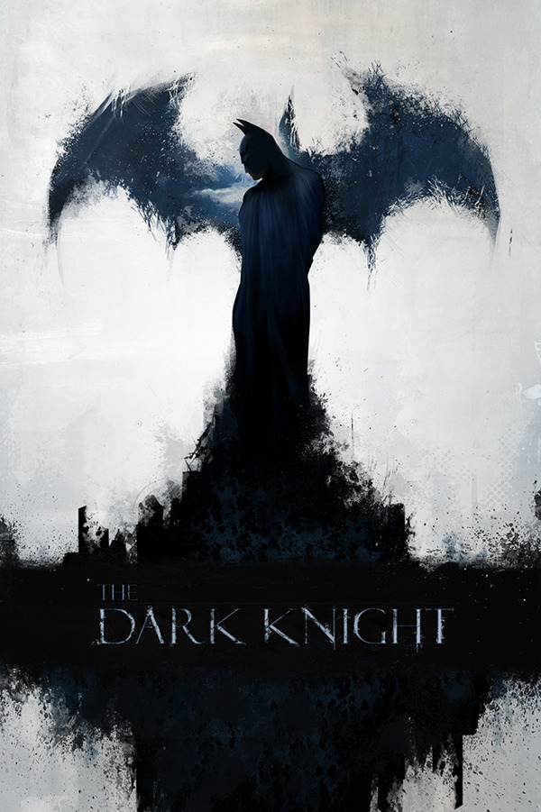 techartgeek:  The Dark Knight - Created by Barend Chamberlain