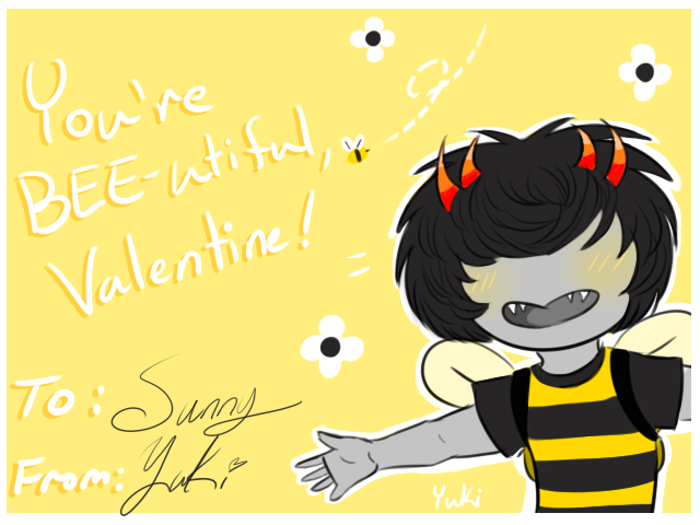  Hi you&rsquo;re really cool happy Valentine&rsquo;s Day uwu  thank youu!!