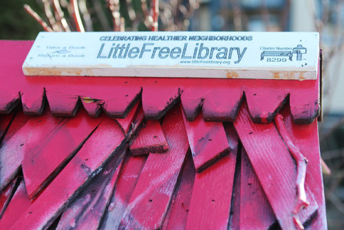 Who else has a Little Free Library in their neighborhood? 