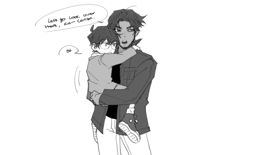 Idk If You’re Still Taking Requests But Could We See Shinichi X Hattori 🥺🤲