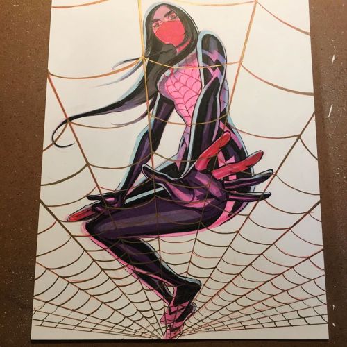 Commission to go towards reclaimtheblock.org/home blackvisionsmn.org #fanart #silk #marvelcomics #sp