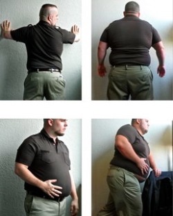 fatguyworld:  Before and after. Really blimped up.