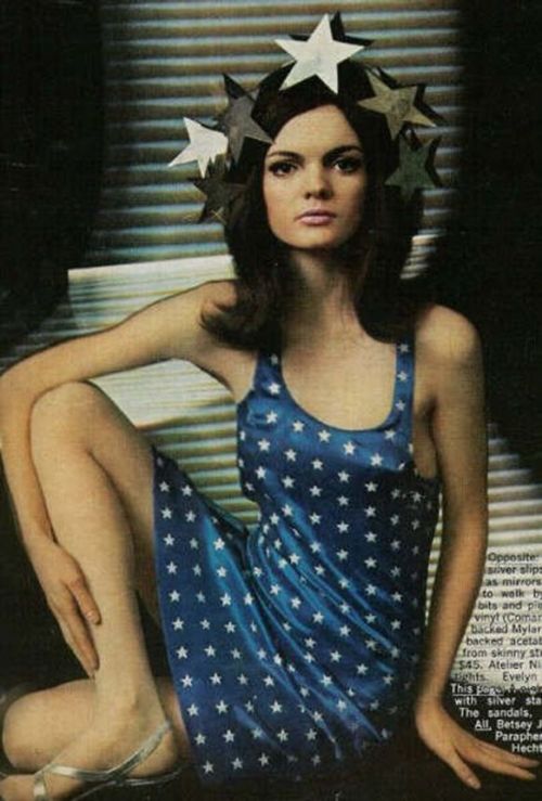 Linda Morand in Betsey Johnson Dress, 1960s