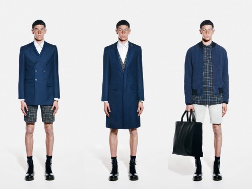 thanksyoujesus:  wetheurban:  MENSWEAR: A. Suavage Spring/Summer 2014 British Label A. Sauvage owned by British/Ghanaian creative Adrian Sauvage recently released images of it’s SS14 lookbook featuring fine tailoring the label has become known for.