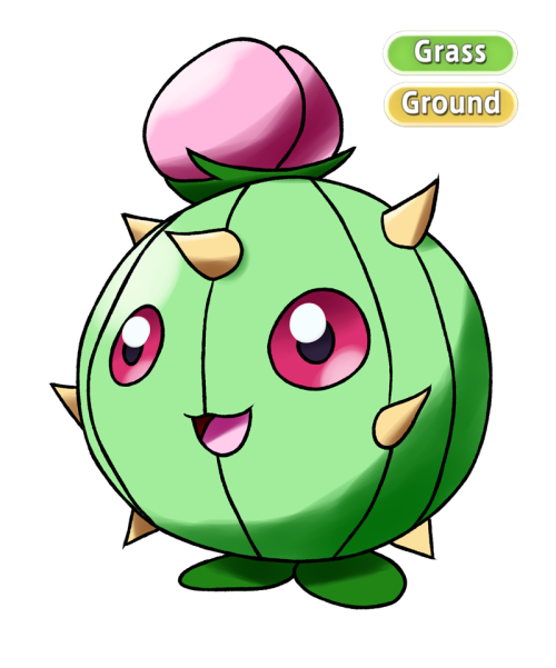 174 - IcklybuffCactus Pokemon“It has yet to develop its hardy skin, thus is a little soft. However, 