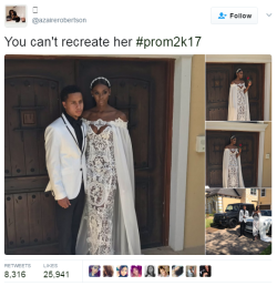 hustleinatrap: some piece of Black excellence at prom 2k17