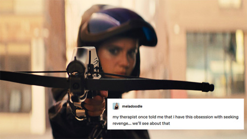 birds of prey + text posts  (huntress edition)10/?