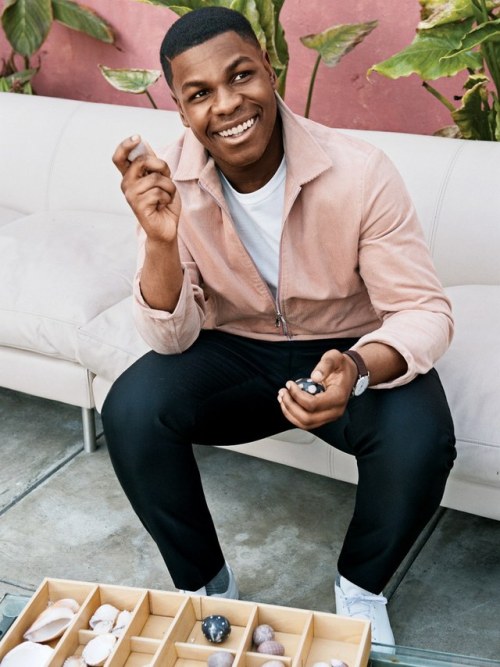 bastila-bae:John Boyega on Star Wars, Detroit, and Staying Sane with the Help of Robert Downey Jr - GQ Magazine