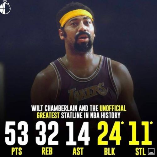 Love Lebron, Jordan was a beast, Russell a legend, but Wilt was the greatest basketball player of all time! #facts #wiltchamberlain #Nupe #nba #hof
https://www.instagram.com/p/CcY40ZyLpvw/?igshid=NGJjMDIxMWI=