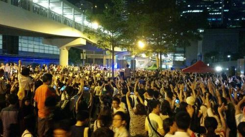 Student Protests in Hong Kong against the mainland gov&rsquo;t failing to deliver on their promi
