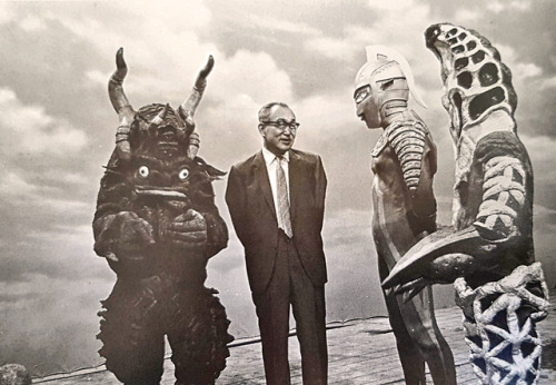 Eiji Tsuburaya and pals