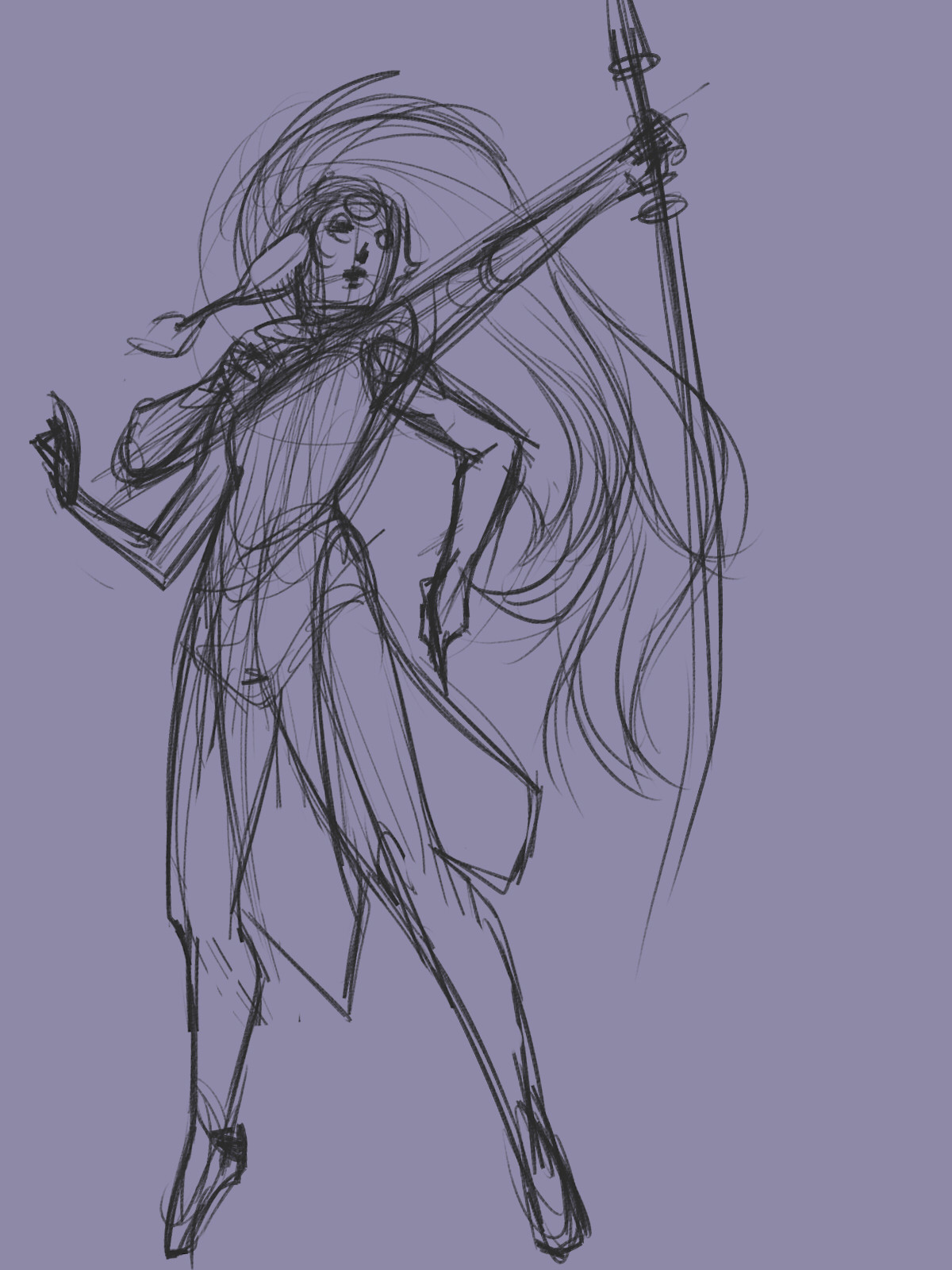 funismajin:  My first Stephen Universe fanart, I think. Have an Opal. 