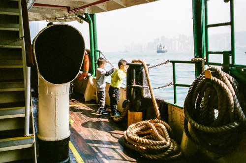 Ferry to Tsim Sha Tsui from Central, Hong Kong | Feb 2018www.instagram.com/wongweihimFrom my on-goin
