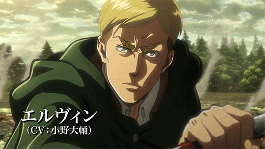  The main characters of the A Choice with No Regrets OVA Part 2  Yes, Levi smirks
