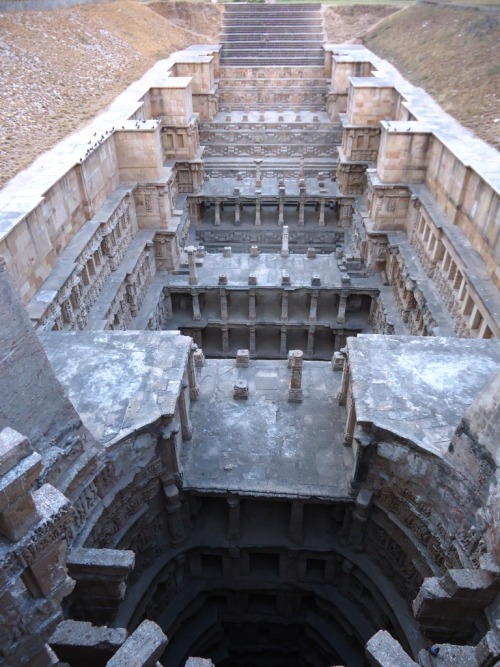 Rani ki vav - stepwell situated in the town of Patan in Gujarat, India. Built in 11th century