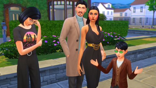 greatbritishsimchallenge:1990′s Goth FamilyNo CC used. Gallery ID: EmersedCrownRead about the 