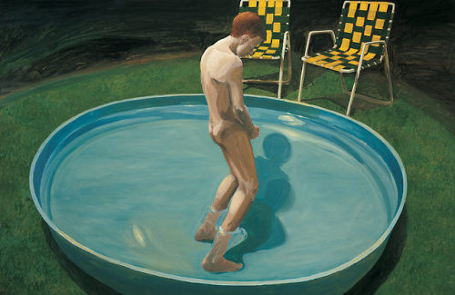 weepingwidar:ratatoskryggdrasil: Eric Fischl, Sleepwalker, 1979 Eric Fischl (American, 1948)